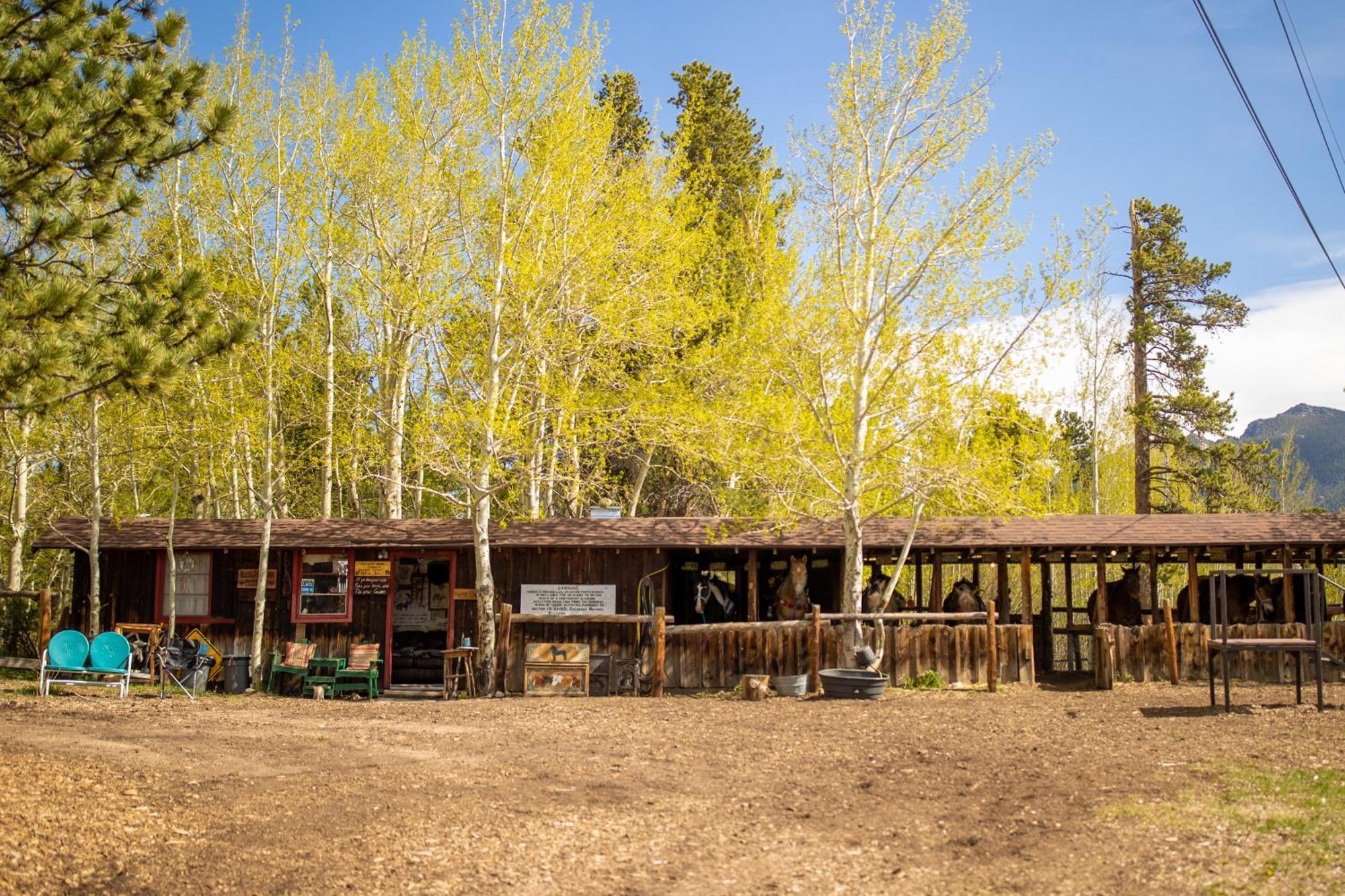 The Meeker Park Lodge Allenspark Екстериор снимка