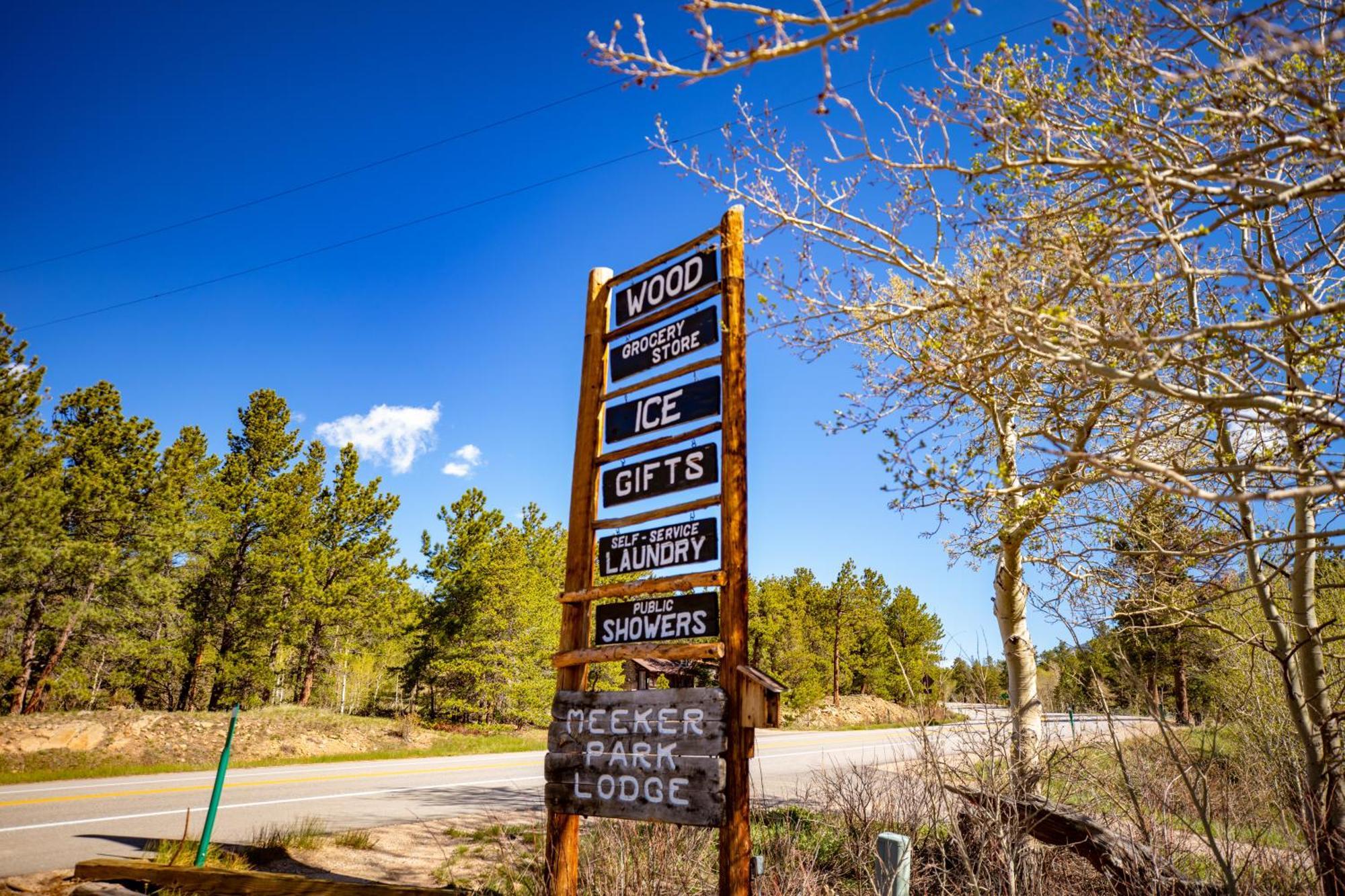 The Meeker Park Lodge Allenspark Екстериор снимка