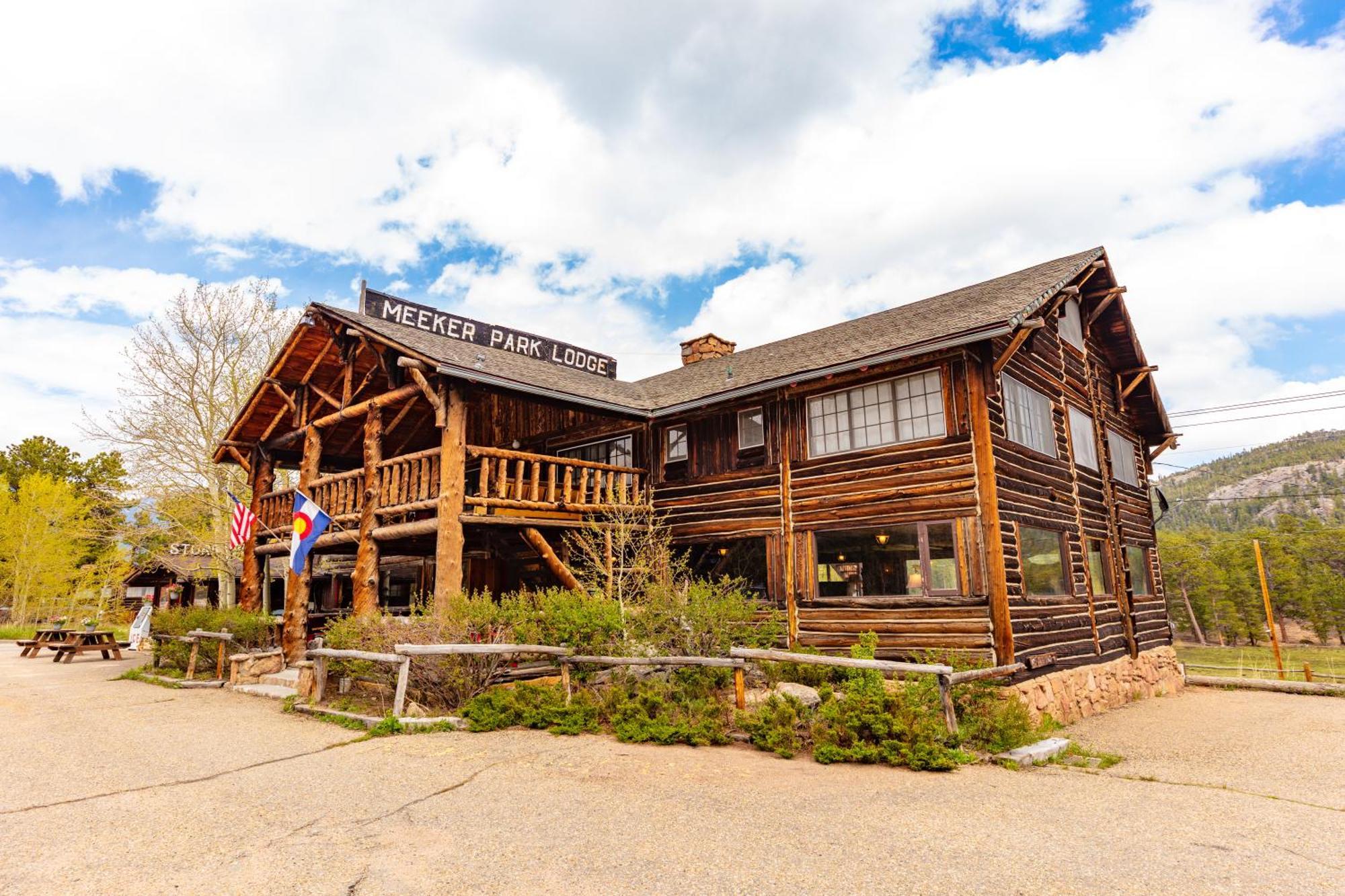The Meeker Park Lodge Allenspark Екстериор снимка